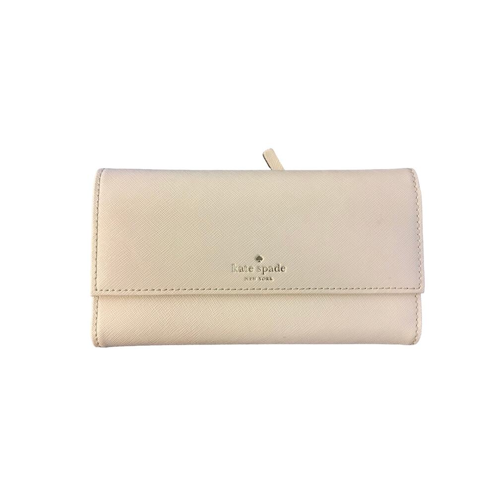 Kate Spade Cedar Street Saffiano Leather Trifold Cell Phone Wallet